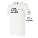 Zooted Euphoric White T Shirt - (1 Count, 3 Count OR 6 Count)-Novelty, Hats & Clothing