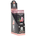 Zooted Pink Drink Flavored Hemp Wraps - 2 Wraps Per Pack - (25 Pack Display)-Papers and Cones