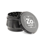 Zooted Premium 4 Piece Grinder 63mm - Black (1 Count, 5 Count OR 10 Count)-Grinders