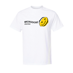 Zooted Smiley White T Shirt (1 Count, 3 Count OR 6 Count)-Novelty, Hats & Clothing