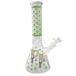 10" Glow In The Dark R&M Themed Beaker - Color May Vary - (1 Count)