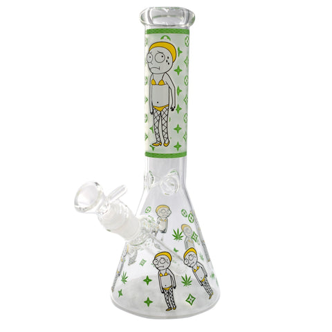 10" Glow In The Dark R&M Themed Beaker - Color May Vary - (1 Count)