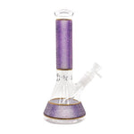 10" Ice Catcher Beaker Glitter Waterpipe - (1 Count)