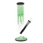 10" Ice Catcher Beaker Straight Tube Waterpipe  - (1 Count)