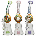 10" Stoned Glass Donut Theme Perc - Color May Vary - (1 Count)