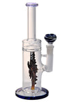 11.5" Crocodile Straight Tube Percolator Water Bubbler (1 Count)