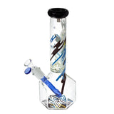 12" Famous Design Water Pipe - Octagon Shape - (1 Count)