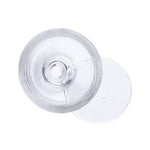 14mm Male Clear Glass Herb Bowl - (1 Count)