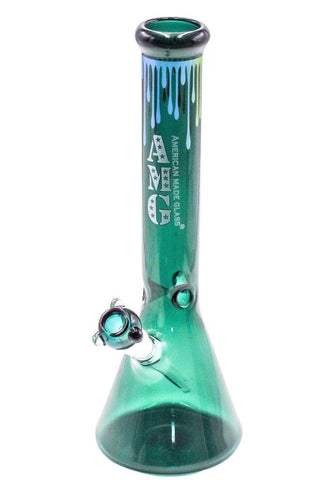 15" American Made Glass Ice Catcher Beaker Bubbler - Color May Vary - (1 Count)