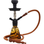 15.5" Pharaohs Aztec Hookahs - Various Colors - (1 Count)