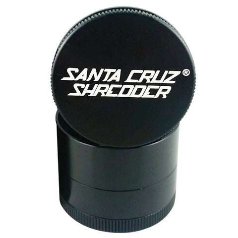 1.625" Santa Cruz Shredder Small 4 Piece Grinder - Various Colors - (1 Count)