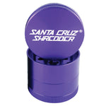 1.625" Santa Cruz Shredder Small 4 Piece Grinder - Various Colors - (1 Count)