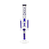 22" Vodka Rocket Perc Water Bubbler With Bowl - Various Colors - 1 Count