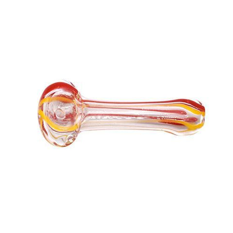 2.5" Mini Color Stripe Glass Pipe - Color May Vary