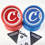 2.125" Cookies x Santa Cruz Shredder Medium 2 Piece Hemp Grinder - Colors May Vary - (24 Count Per Display)