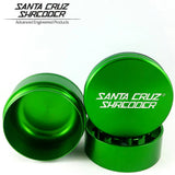 2.125" Santa Cruz Shredder Large 3 Piece Grinder - Various Colors - (1 Count)