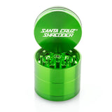 2.125" Santa Cruz Shredder Medium 4 Piece Grinder - Various Colors - (1 Count)