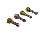 3" Heavy Colored Hand Glass - (1 Count)