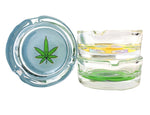4" Giddy Glass Ashtray - Best Buds - (6 Count Display)