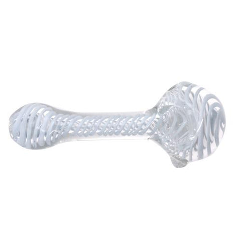 4.5" Swirly Art Glass Hand Pipe - Color May Vary - (1 Count)