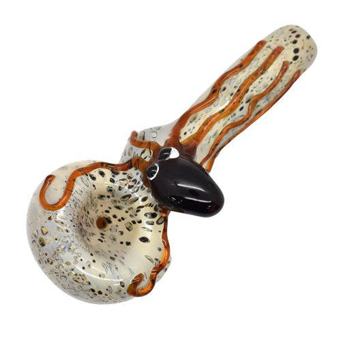 4.5" Octopus Glass Handpipe - Colors May Vary - (1 Count)