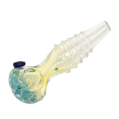 4.5" R4 Spiral Glass Handpipe - Colors May Vary - (1 Count)