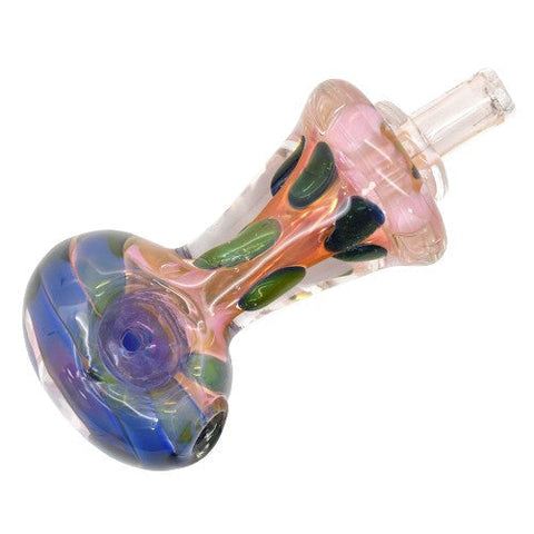 4.5" Small Tip Glass Handpipe - Colors May Vary - (1 Count)