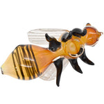 5" Sitting Honey Bee Glass Handpipe - Colors May Vary - (1 Count)