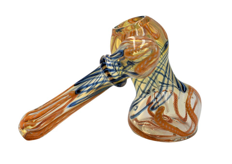 5" Spiral Side Car Mini Hammer Bubbler - Color May Vary - (1 Count)