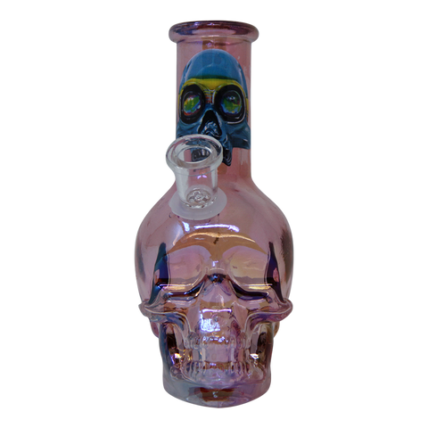 6" Skull Face Beaker - Color May Vary (1 Count)