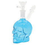 7" Skull Waterpipe - Various Colors  - (1 Count)