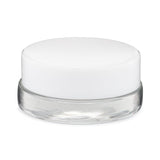 7ml Clear Glass Concentrate Container With White Cap (Various Counts)