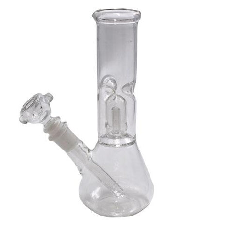 8.5" Beaker Bong with Percolator - (1 Count)