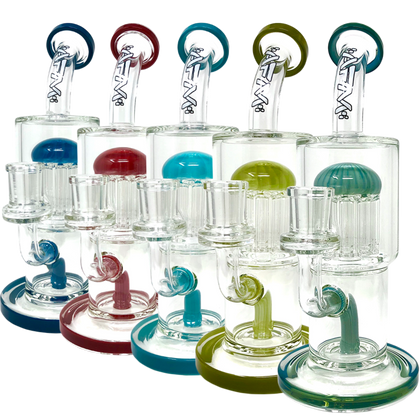 AFM Glass "The Groovy Tree Rig 9" - Color May Vary - (1 Count)