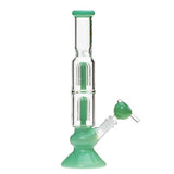 Dopezilla - "Megalon" - 13" Water Bubbler 1 Count - (Available In Milky Teal & Yellow)