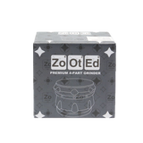 Zooted 4-Piece Herb Grinder - Black