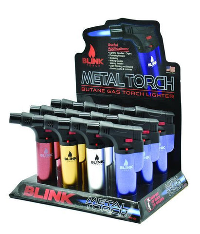 Blink Large Torch Display 598 - Metallic Colors - (12 Count Display)
