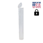 Blunt Tube 116mm - Made in USA - Black, White or Clear (Various Counts)-Joint Tubes & Blunt Tubes