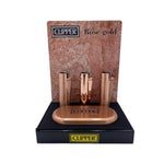 Clipper Full Metal Jet Lighter Rose Gold (12 Count Display)