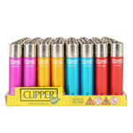Clipper Lighter - Crystal - (48 Count Display)