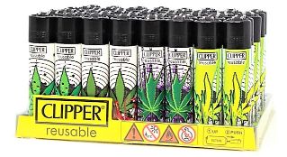Clipper Lighter - Daily W1 Pattern - (48 Count Display)