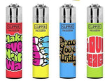 Clipper Lighter - Hippie 9 Design - (48,240 OR 480 Count)