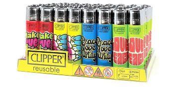 Clipper Lighter - Hippie 9 Design - (48,240 OR 480 Count)