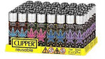 Clipper Lighter - Leaves 15 Design - (48, 240 OR 480 Count)