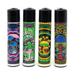 Clipper Lighter - Psychedelic 13 - (48,240 OR 480 Count)