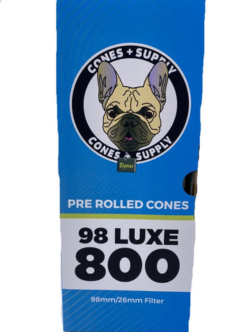 Cones + Supply Classic 98MM Luxe Cones 800 or 4,800 Count