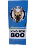 Cones + Supply Classic White King Size Cones 109mm 800 or 4,800 Count