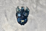 Custom Heady Glass - Blue Stardust Evil Bunnie Pendant - (1 Count)