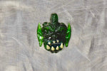 Custom Heady Glass - Green Stardust Ghoul Pendant - (1 Count)