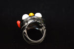 Custom Heady Glass - Monster Way Ring - Various Colors/Sizes - (1 Count)